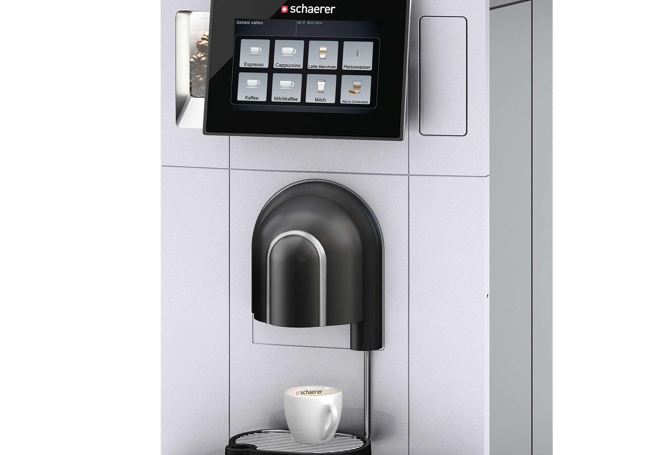Caffeine ecofriendly espresso machine for bean counters
